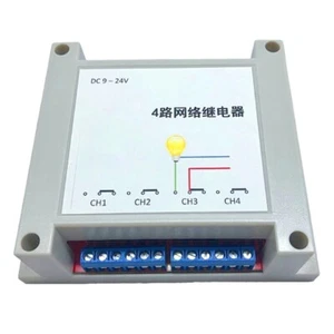 Ethernet Relay Networks Switch Cloud Control Relay Controller with Indicator - Picture 1 of 8
