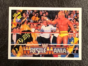1990 Classic WWF Hulk Hogan Macho Man Randy Savage #102 NM-MT Wrestlemania V HOF - Picture 1 of 2