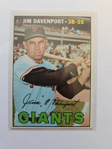 1967 TOPPS JIM DAVENPORT #441 EX/MT COMBINED SHIPPING - Picture 1 of 2