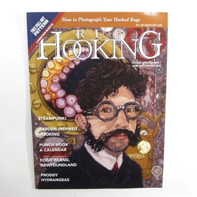 Rug Hooking Magazine Vol. XXXI Jun/Jul/Aug 2019 - Lobster Buoys Pattern - Image 1 of 4