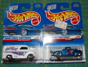 2X - 1998 Hot Wheels First Editions - Dairy Delivery & '40 Ford - Bild 1 von 7