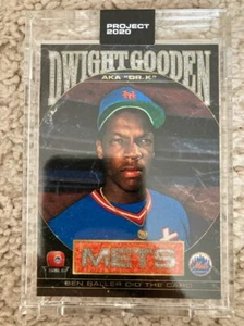 Topps Project 2020 Dwight Gooden 86 Ben Baller W/Box & Bubble Mailer - Picture 1 of 2