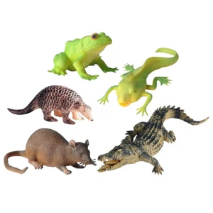 5pcs Animal Figures Animal Squeeze Toys Animal Soft Toy Cute Decompression Toys - Zdjęcie 1 z 12