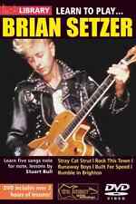 Lick Library LEARN TO PLAY BRIAN SETZER Rockabilly Guitar Lessons Video DVD