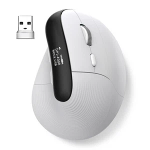 Wireless Ergonomic Vertical Mouse with OLED Screen Display for Right Hand, - Picture 1 of 6