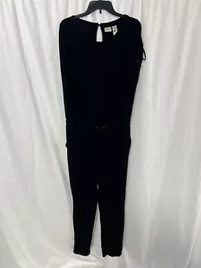 Chico’s Zenergy Julie Overall Jersey-Material einfarbig schwarz Damengröße 1 oder 8 - Bild 1 von 7