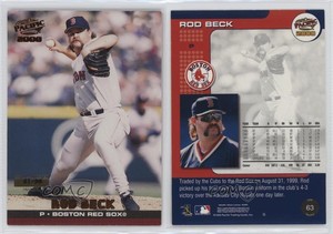 2000 Pacific Copper /99 Rod Beck #63