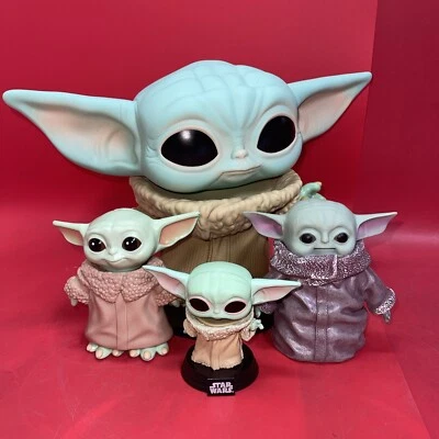 Funko Pop! Lote 4 Star Ward The Child Reaching (Baby Yoda) - Imagem 1 de 4