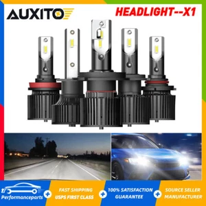 AUXITO 9005 9006 H1 H8 H11 H4 H7 LED Headlight Bulbs 360° Lighting Super Bright - Picture 1 of 18