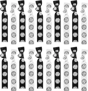 46 Elastici per Capelli Da Pallavolo, in Confezione Grande, Fascia Elastica per  - Foto 1 di 6