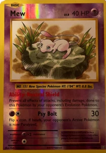 Pokémon TCG Mew XY Evolutions 53/108 Reverse Holo Holo Rare - Bild 1 von 3