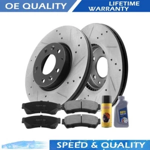 Front Brakes Rotors and Brake Pads For Ford Fusion Lincoln MKZ Mazda 6 Mercury - Picture 1 of 8