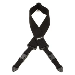 DIMARZIO DD2200CBK ClipLock Cotton Guitar Strap Black ❘ Gitarrengurt ❘ Baumwolle - Bild 1 von 1