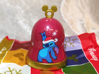 MORRISONS Disney Christmas Party 2025 Stitch  Bell Tree Decoration Ornament - Image 1 of 3