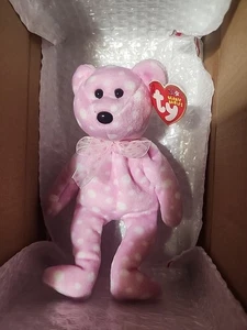 Ty Beanie Baby FIZZ der Bär (exklusiv Show) 8,5 Zoll NEU NEU MIT ETIKETT Plüschtier Stofftier - Bild 1 von 6