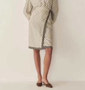 DOEN Delia Silk Wrap Skirt Size S Orig. $298 NEW - Picture 1 of 7