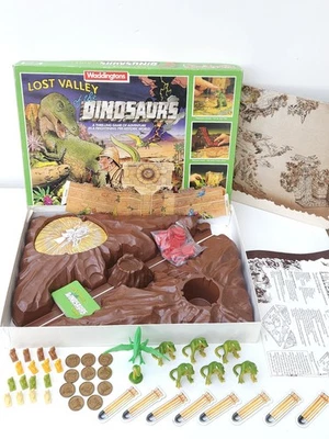 Waddingtons Lost Valley Of The Dinosaurs Vintage Board Game 1985 #44111 - Image 1 of 4