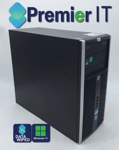 HP Compaq 8200 Elite MT PC - Intel Core i5-2400 4GB RAM + 500GB HDD - Picture 1 of 4