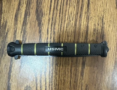 Cuchillo de Bolsillo Plegable Abierto Asistido por Resorte 12" Extra Grande USMC Marines Stiletto Foto 1 de 4