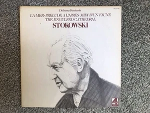 Claude Debussy Stokowski Debussy Fantasia 1974 London Records SPC 21109 VG - Imagen 1 de 5