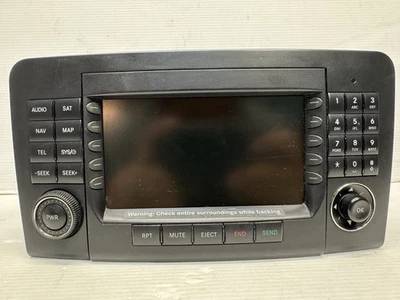 2006 2007 2008 Mercedes ML350 GL450 Radio Navigation Screen Display BB0630 - Image 1 of 4