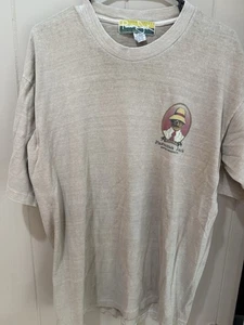 Camiseta Vintage Panama Jack Suntan Products Hombre Grande Publicidad Promo - Imagen 1 de 4