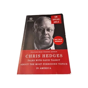 Unspeakable by Chris Hedges (2018, Trade Paperback) - Foto 1 di 3