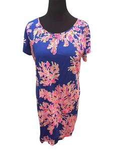 Lilly Pulitzer Marlowe Dress 100% Pima Cotton Size XLarge - Picture 1 of 2