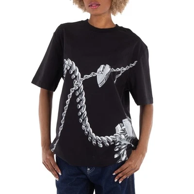 Burberry Shield Hardware Cotton T-Shirt, Size X-Large - Image 1 of 4