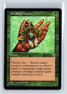 (4x) SEEDLING CHARM – MTG Magic the Gathering Card – Mirage – Common - Image 1 of 4
