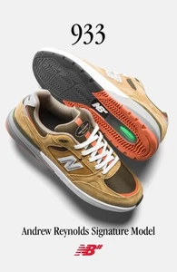 New Balance Numeric 933 Andrew Reynolds WIDE | Mens Sz 12 | Camel Wheat Brown - Picture 1 of 13
