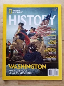 National Geographic History Magazine - Washington - 2016 December/January GREAT - Picture 1 of 4