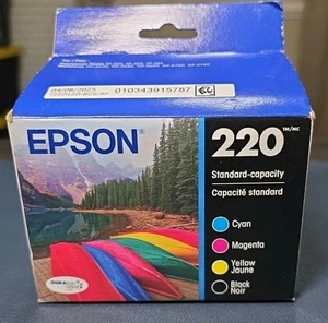 Epson 220 Capacità Standard 4 Cartucce di Inchiostro SCAD 03/2028 - Foto 1 di 2