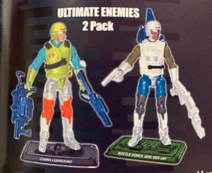 Ultimate Enemies 2-pack 2017 GI Joe Club Convention loose BattleForce 2000 - Picture 1 of 9