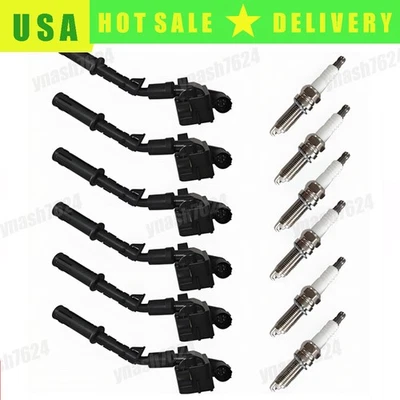 Bosch Set of 6 Ignition Coils With Spark Plug Connector For Mercedes Benz - Image 1 of 4