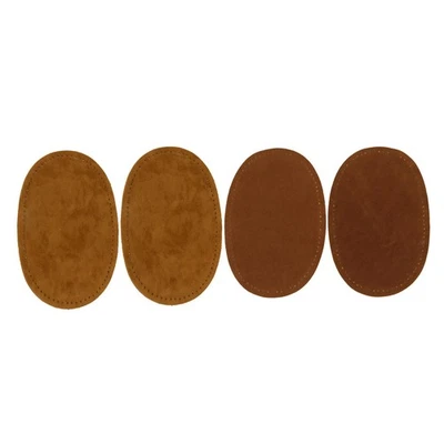 2 Farben Wildleder Aufnäher Reparatur Ellenbogen Knie für DIY Kleidung - Bild 1 von 4