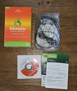 Nuance Dragon Naturally Speaking Home Edition Speech Recognition Version 11.0 - Picture 1 of 3