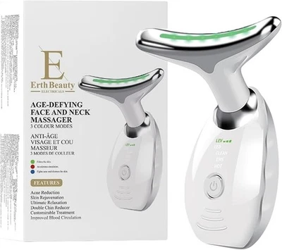 ERTH BEAUTY AGE -DEFYING FACE AND NECK MASSAGER BRAND NEW IN BOX ~ RRP £129 - Image 1 of 4