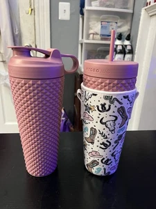 Hydro Jug Hydro Shkr Combo Shaker & Becher Tasse 24 Oz PINK - Bild 1 von 2