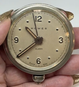 Reloj despertador de viaje repetidor Concord Cortland / 15 joyas suizo no funciona - Imagen 1 de 23