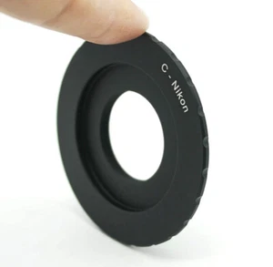 C-mount Adapter Microscope Objective to For NIKON AI DSLR SLR Camera - Picture 1 of 4