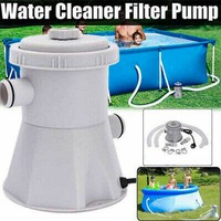 300GAL Electric Swimming Pool Filter Pump For Above Ground Pools Cleaning Tool