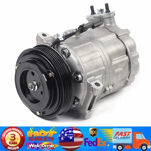 Fit 2005 2006 2007 Saturn Ion 4-Door 2.2L 2.4L AC A/C Compressor+Clutch CO 8702C - Foto 1 di 8