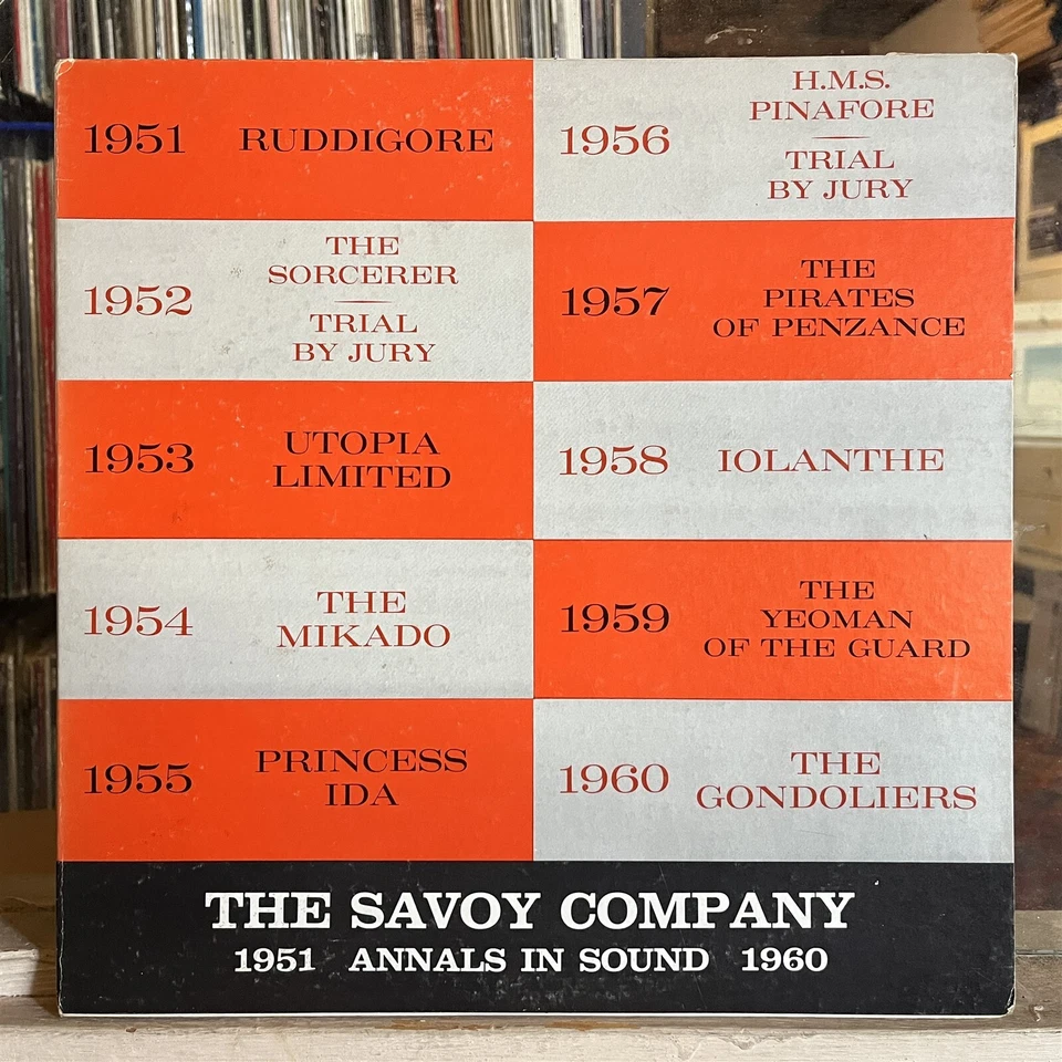 [RADIO/MUSICAL]~EXC 2 LP~The SAVOY COMPANY (U PENN)~Annals In Sound~1951-1960~ - Image 1 of 4
