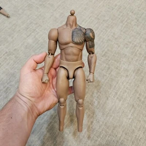 1/6 nackte Karosserie Straßensperre Hot Toys GI Joe MMS199 The Rock Dwayne Johnson WWE - Bild 1 von 2