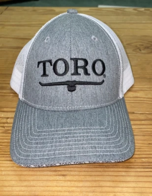 Novo Boné Toro Cinza Branco Malha SnapBack Unissex Adulto - Imagem 1 de 4