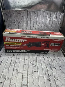 BAUER 20V Brushless Cordless Reciprocating Saw - Tool Only - 2075CR- (SS2129433) - Picture 1 of 3