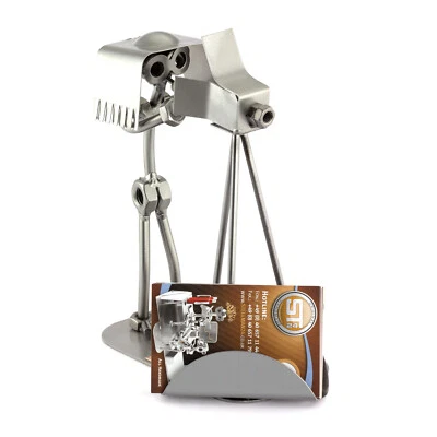 Schraubenmännchen FOTOGRAF MIT VISITENKARTENHALTER - Bild 1 von 2