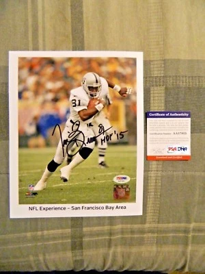 Tim Brown Signed Photo Oakland Raiders PSA/DNA AA57955 Notre Dame - Image 1 of 4