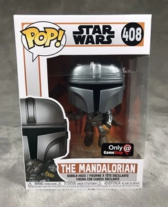 Funko Pop Star Wars The Mandalorian 408 GameStop Exclusive Bobble-head Figure - Picture 1 of 3